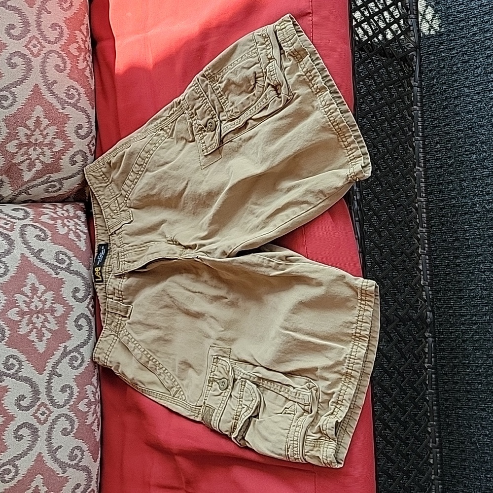 Men's Lee Khaki Cargo Shorts, Size 30